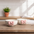 Premium Pink Ceramic Bowl | Microwave Safe & Reusable Serving Bowl (18cm)