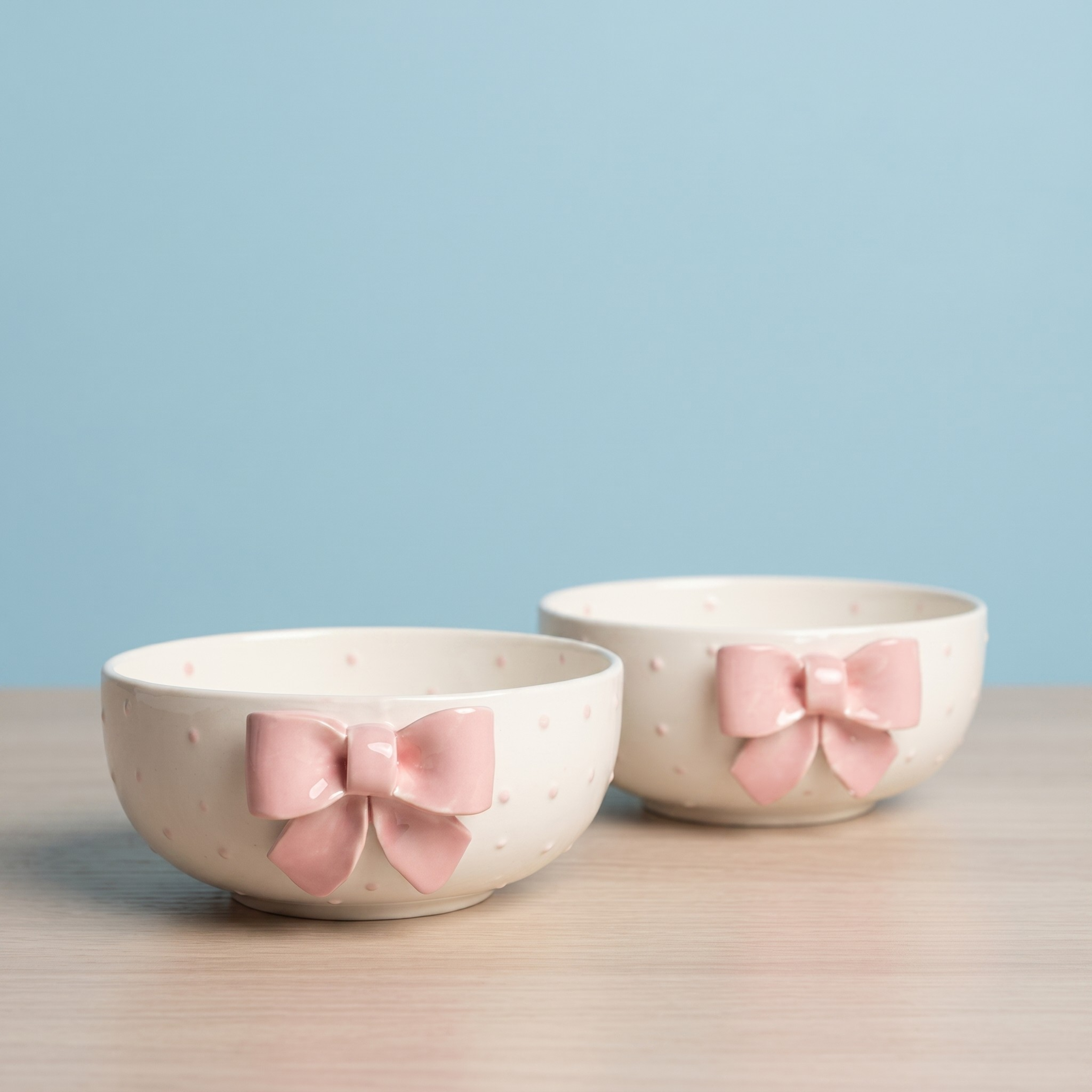 Premium Pink Ceramic Bowl | Microwave Safe & Reusable Serving Bowl (18cm)