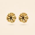 Minimalist Gold Flower Stud Earrings for Women | Anti-Tarnish Stainless Steel Floral Earrings | Nine99 Store